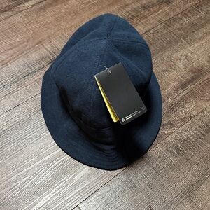 NWT Decky Relaxed Terry Navy Bucket Hat